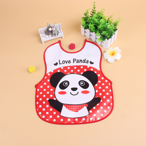 Wateproof Baby Wear Bibs,Baby Bibs Waterproof Cartoon Printing EVA feeding Kids Apron