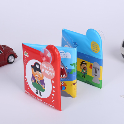 Waterproof Books with Suction Cup for Babies