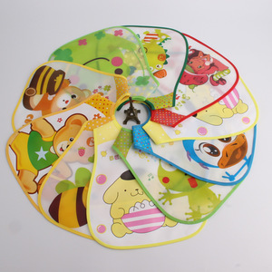 Custom EVA Waterproof Prevent Dirty Cute Cartoon Baby Bib