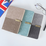 Office Paper Notebook with Metal Buckle Closure