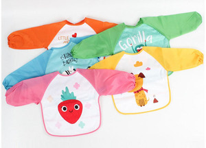 Customized Baby Smock with Long Sleeves