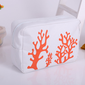 Wholesale Canvas Makeup Bags with Customized Printing