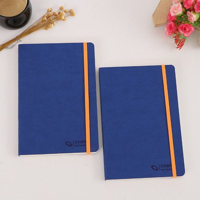 Office Notebook with Elastic Strap